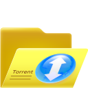 Open Torrent Folder Icon 128x128 png